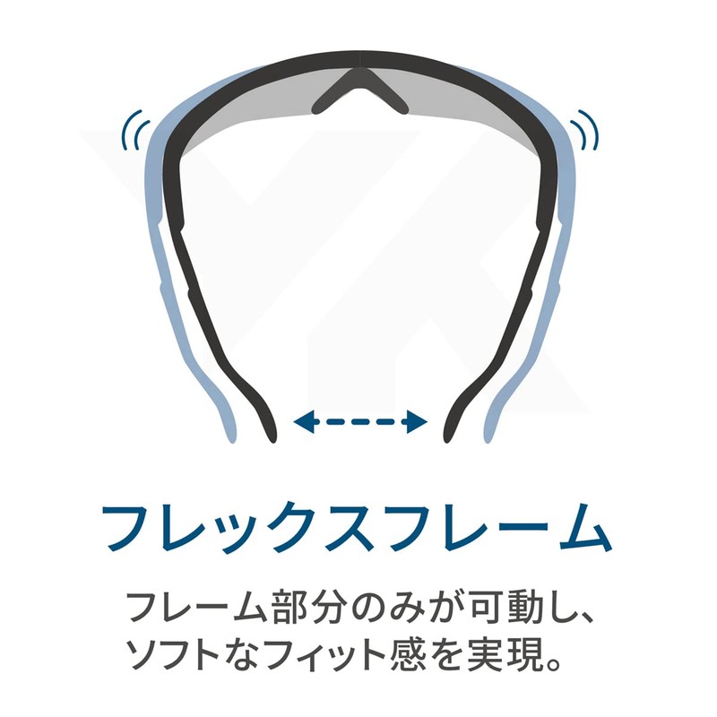 Yamamoto Optical YS-395G Protective Glasses with Gasket, Binocular Shape, High