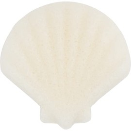 Essence Cute as Shell Konjac Face Sponge, No. 01 All About Shell Care, White