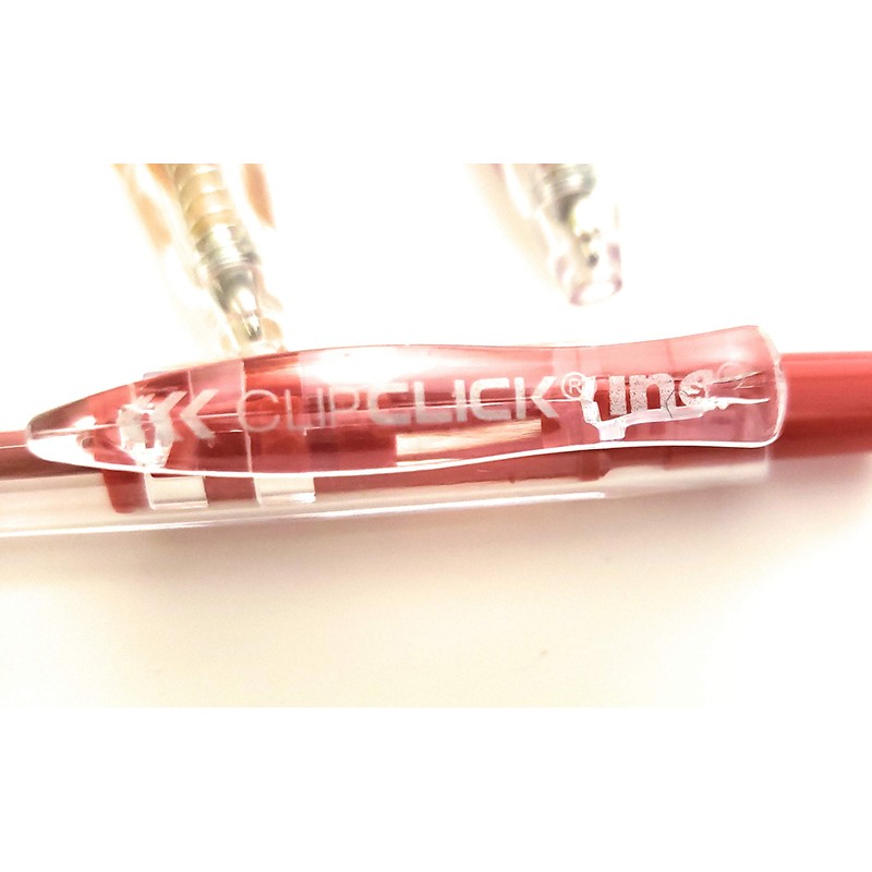 Assorted Ink Clip Click Pens