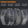 4 PCS A/C Dash Air Vent Trim Panel Compatible with