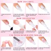 AIMEILI Solid Builder Gel for Gel Nails Set Solid Nail