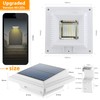 UniqueFire Solar Gutter Lights Outdoor, 40 LEDs Bright Solar Powered