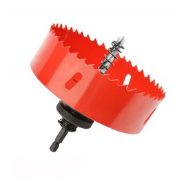 Hole Saw, Bimetal Drill, Electric Drill, For Wood, Thin Metal Plates, Iron, Aluminum, Plastic, PVC, DIY, Hole Cutter Cutting Diameter 3.0 inches (76 mm)