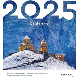 Kraftorte KUNTH Postcard Calendar 2025: High-Quality Desk Calendar with 53 Dreamlike Postcards (Also for Hanging) (KUNTH Postcard Calendar 52 Weeks)