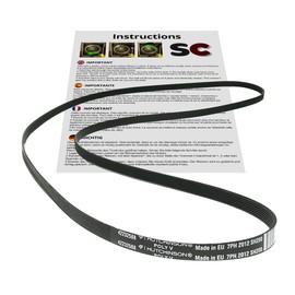 SC Solocorreas - Tumble Dryer Belt 7PH 2012 Black Hose Belt
