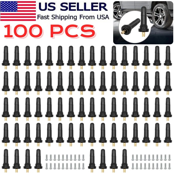 Unbranded 100 X Tire Pressure Sensor Valve Stem Service Kit