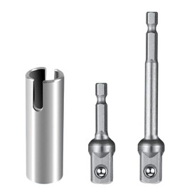 KCMOSGI Scissor Jack Slotted Drill Adapter, Compatible with RV Manual Scissor Jacks, C Jacks, Camper Trailer Pop-Up Stabilizers, Effortless Lifting for RV Owners and Campers