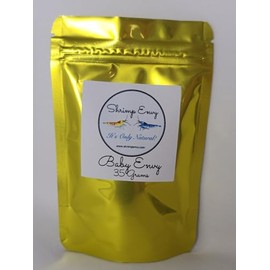 Jungle Aquashrimp Baby Envy Shrimp Food by ShrimpEnvy - Natural Powder Food for Baby Shrimp Fish Snail Crab Growth Breeding