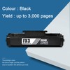 1 Pack Cartridge FX3 Compatible Toner Cartridge Black Replacement for
