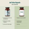 Iodine Selenium Capsules (Pack of 180) | 100 μg Iodine