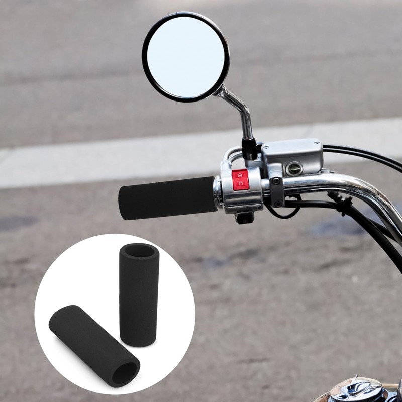 Motorcycle Handlebar Cover Motorcycle Comfort Grips Anti Vibration Foam Handle