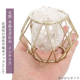 Rokushiki-do.jp Crystal Rough Stone for Purification Natural Stone Entrance Feng Shui Figurine Power Stone Purification Interior Purification Set Crystal Rough Purified Stone Dish Set