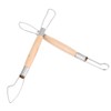 Sculpting Tools, Hilitand Double Head Wax Pottery Clay Tool, Carving