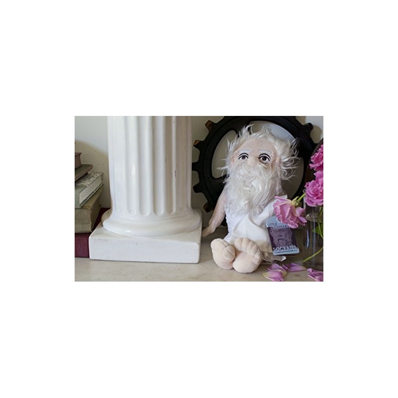 The Unemployed Philosophers Guild Socrates Doll - 11" Soft Stuffed