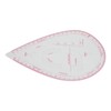 5pcs 6403 Curve Ruler Set Multifunctional Plastic Curve Pattern Ruler