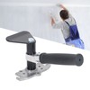 Flat Box Extension Handle Aluminium Alloy Adjustable Drywall Flat Finisher