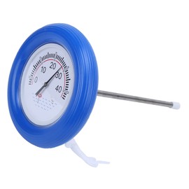 Floating Pool Thermometer,Swimming Pool Thermometer, Round Floating Swimming Pool and Spa Water Thermometer, Indoor & Outdoor Use with String