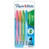 Paper Mate FlexGrip Ultra Ballpoint Pens, Made from Recycled Plastic