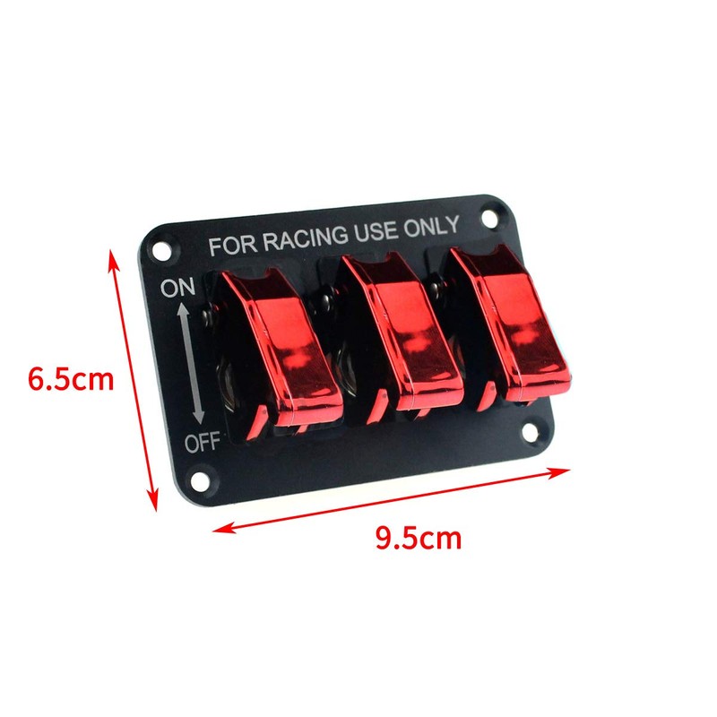 Namvo Ignition Toggle Switch 12V Ignition Switch Panel 3 Way