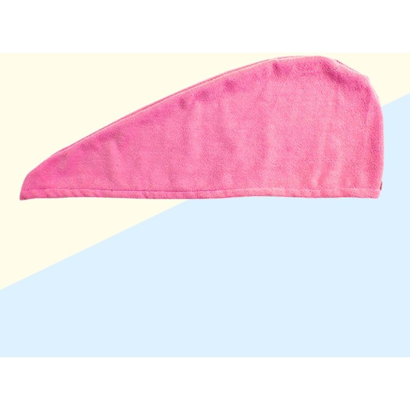 Toalla De Secado Rápido Microfibra Gorro Cabello Ligero y Cómodo