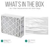 20x25x4 Furnace Filters, FC100A1037 Filter Replacement, Merv 11 Filter Media