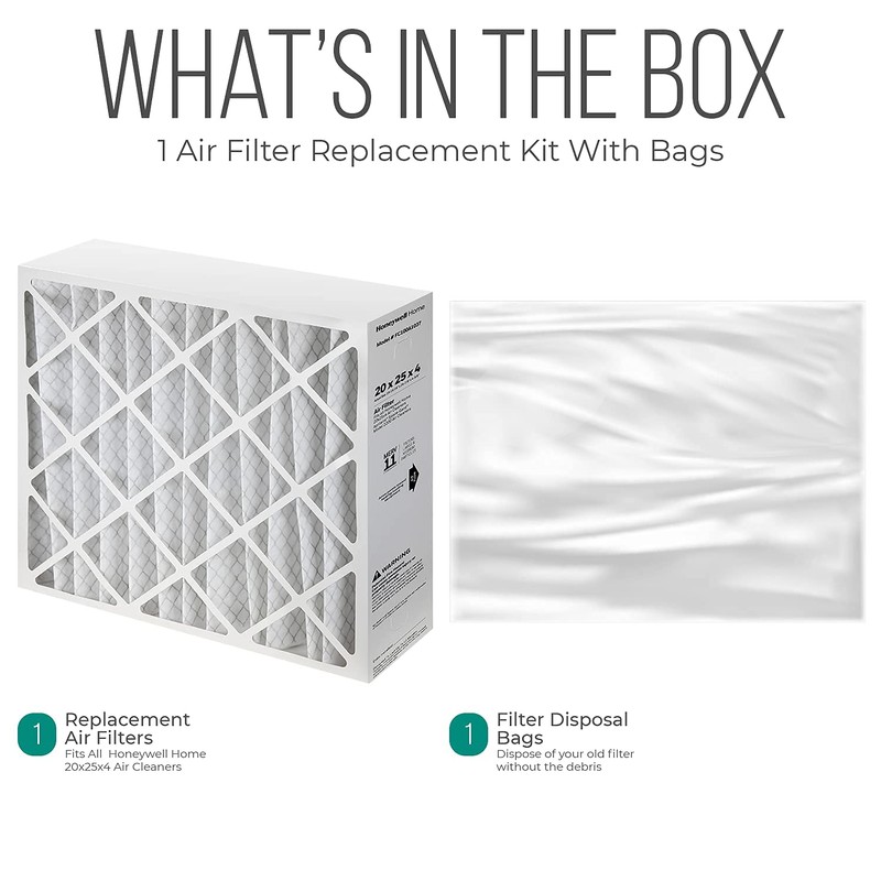 20x25x4 Furnace Filters, FC100A1037 Filter Replacement, Merv 11 Filter Media