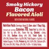 Kraft Smoky Hickory Bacon Flavored Aioli, 12 fl oz Bottle