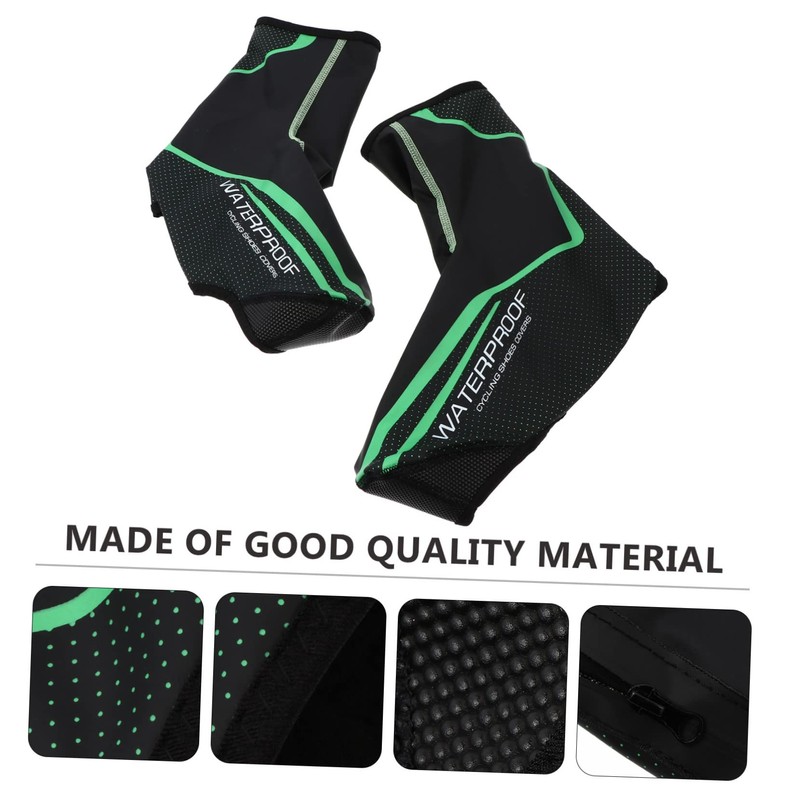 Mipcase 1Pair Unisex Bike Overshoes Winter Cycling Shoe Covers Windproof