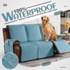 KinCam Waterproof Recliner Sofa Cover, Non-Slip Reclining Couch Covers for