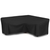 SunPatio Outdoor Sectional Sofa Cover, Patio Furniture Covers 420D Waterproof