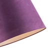 Deep Purple Velvet Fabric 12 Inch Drum Lamp Shade with