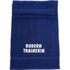 ShirtShop-Saar Rudern Trainerin; Badetuch Sport, dunkelblau