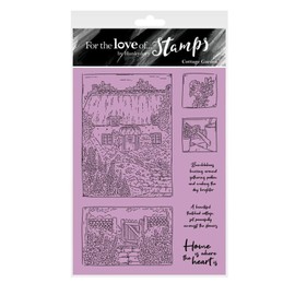 Hunkydory for The Love of Clear Stamp Set Cottage Garden FTLS671