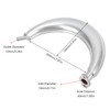 Half Moon Banana Exhaust Muffler Pipe Steel Alloy for 2