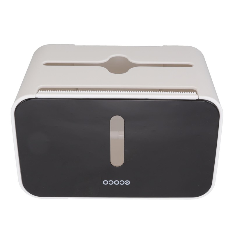 Toilet Paper Roll Box Cover Waterproof Punch Free Prevent Corrosion