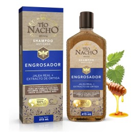 Shampoo Tío Nacho Engrosador Jalea Real Anti-caída De 415ml