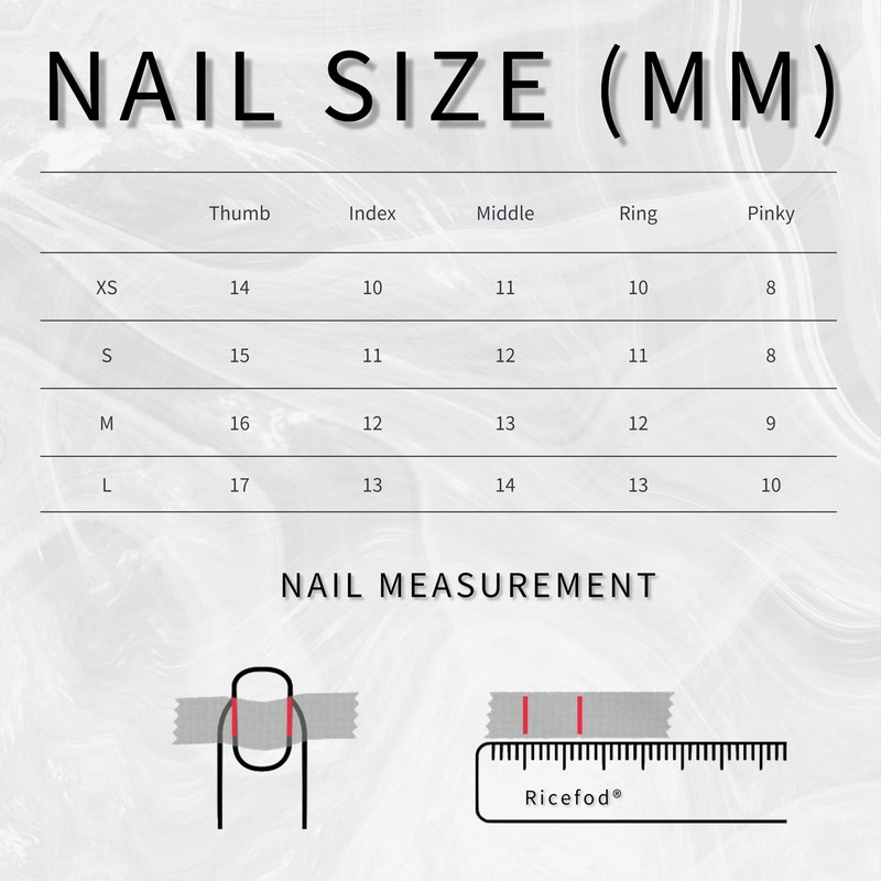 Valentine's Day Handmade Press on False Nails,10pcs Reusable Luxury Fake