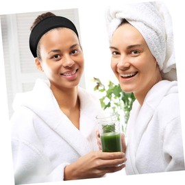 FRCOLOR 3Pcs Beauty Scarves Hairbands for Washing Face Makeup Absorbent Comfortable Hair Bands Grey for Women