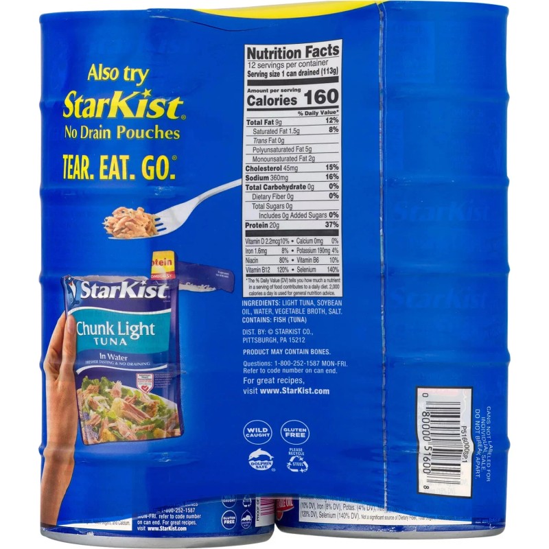 StarKist 2 Pack - StarKist Chunk Light Tuna in Oil