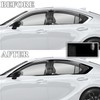 BOGAR TECH DESIGNS Side Window Chrome Delete Sticker Decal Vinyl