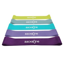 Backbone - Juego de Bandas Elasticas para Ejercicio C/5 Piezas B-Active Mod. BB720