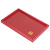 Wood Serving Tray Decorative Serving Platter Snack Fruit Plate for