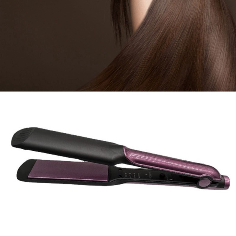 Hair Straightener Iron Electronic Ceramics 3D Professional Hair Straightening Flat