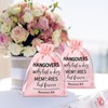 Hangover Kit, Hen Party Bags, 6-Piece Wedding Recovery Set, 15cm/5.9in*20cm/7.87in,