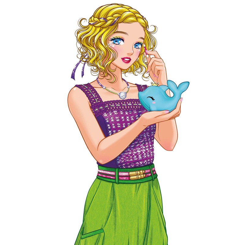 Clementoni 18630 Lovely Dolphin Makeup Set for Children from 6