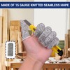 Finger Cots Cut Resistant Protector 40pcs Reusable Finger Protectors Finger