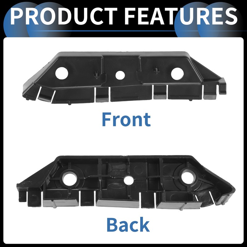 INFINAUTO Bumper Support Bracket, Right Side Front Bumper Retainer Bracket