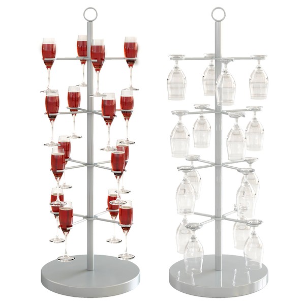 huyear 2 Pcs Cocktail Tree Stand Holds Up to 32