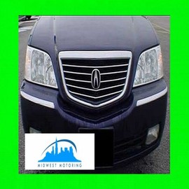 312 MOTORING Compatible With ACURA RL 1999-2004 CHROME TRIM Compatible With GRILLE GRILL 2000 2001 2002 2003 99 00 01 02 03 04