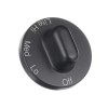 Whirlpool KIP 5915 – Top Burner Knob, Off-Lo-Med-Hi-